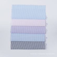 Vérifier le tissu de chemise en polyester Tissu anti-rides d&#39;humidité